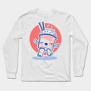 Kawaii Vintage Japanese Food Anime Gift Long Sleeve T-Shirt